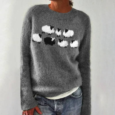 Poppy™ - Pull à la mode rétro et douillet
