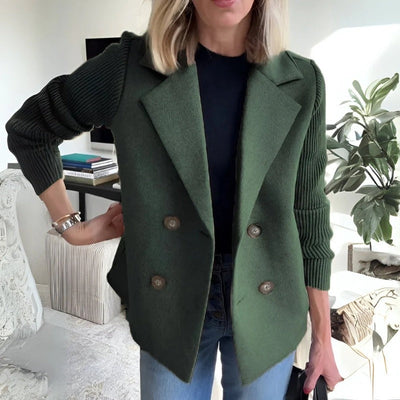 Blazer en velours côtelé