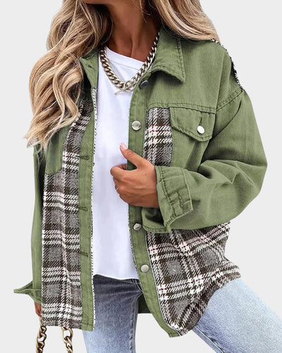 Lina - Veste en jean élégante pour un look d'automne parfait pour les femmes