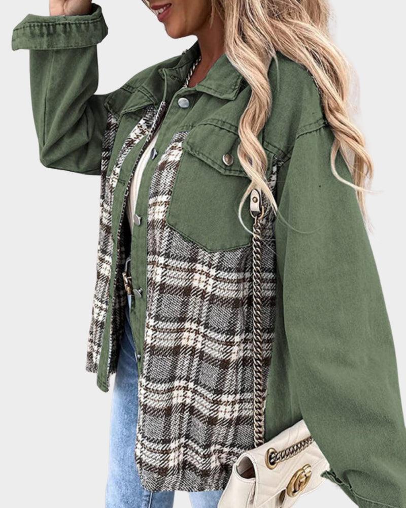 Lina - Veste en jean élégante pour un look d'automne parfait pour les femmes