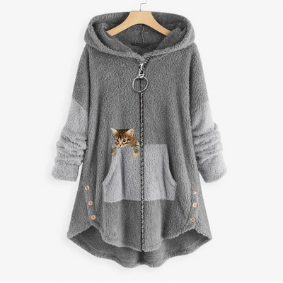 Vanda | Veste chaude et douce, aussi câline qu'un ours en peluche