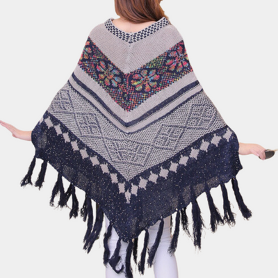 LANICA - Châle Poncho Réconfortant pour Femmes