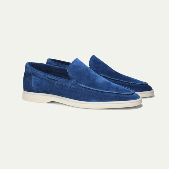 Milan - Mocassins de luxe en daim pour homme | Faits à la main et élégants
