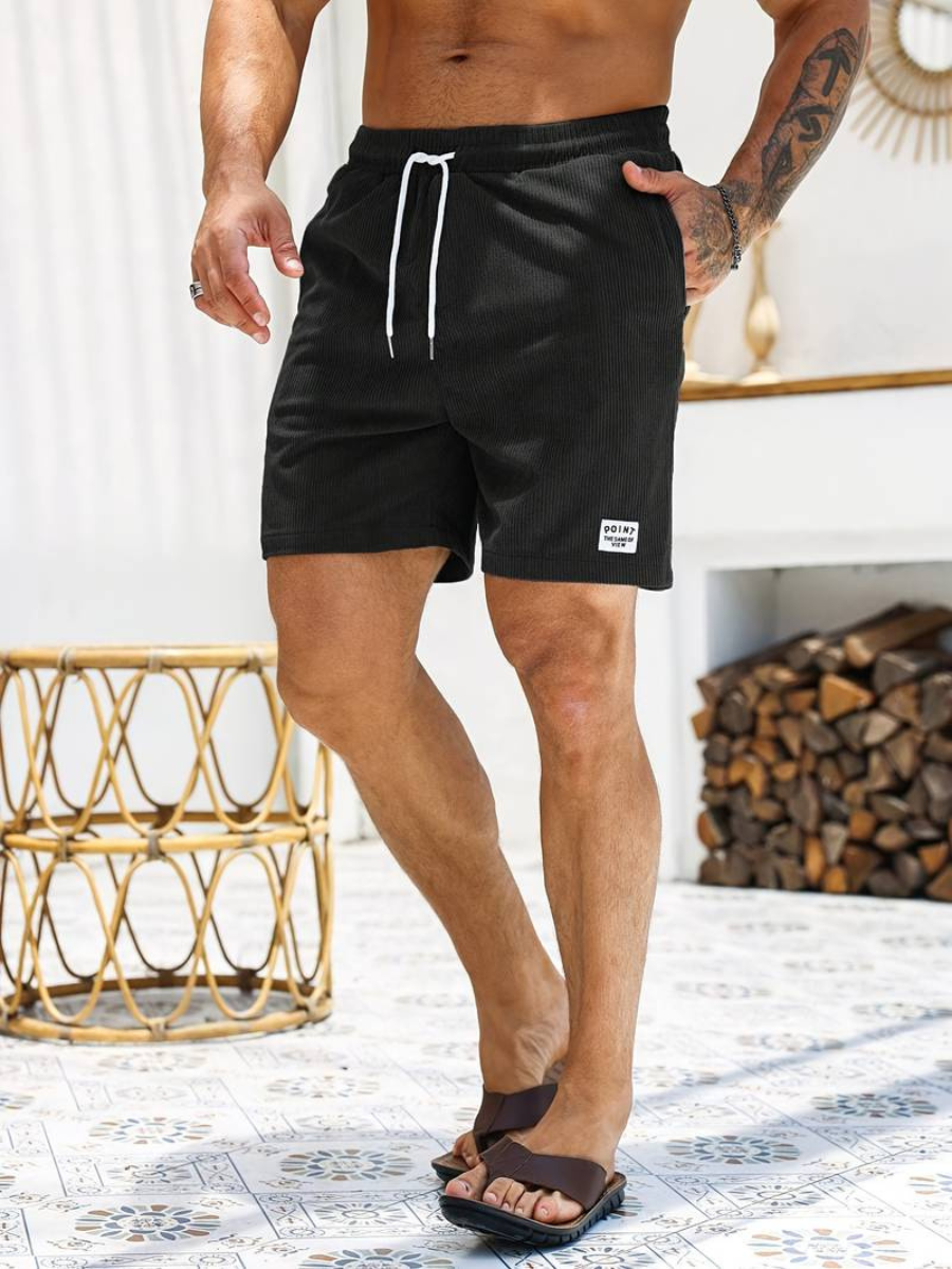 Justin | Short Été Pour Hommes | Velours Cotelé