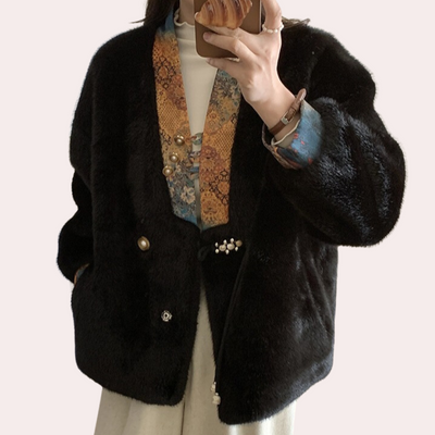 MELIS - Manteau d'Hiver Tendance pour Femmes