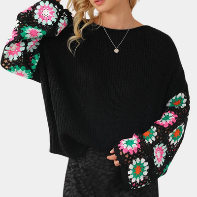 VICTORIA - Pull Botanique Élégant pour Femmes