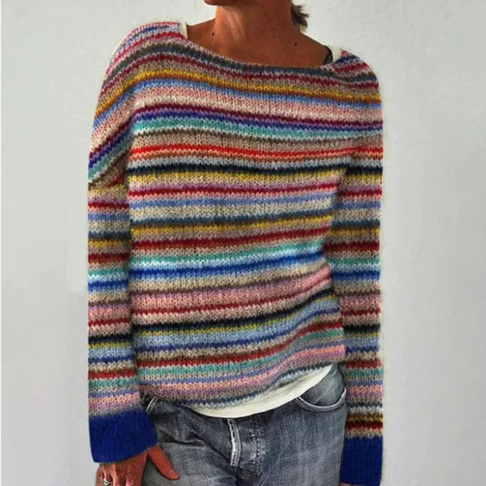 Camille™ | Pull Rétro d’Automne