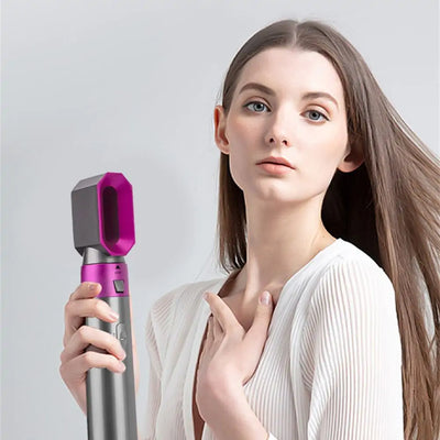 Outils de coiffage Set de brosses à air chaud Embouts multiples Soin des cheveux