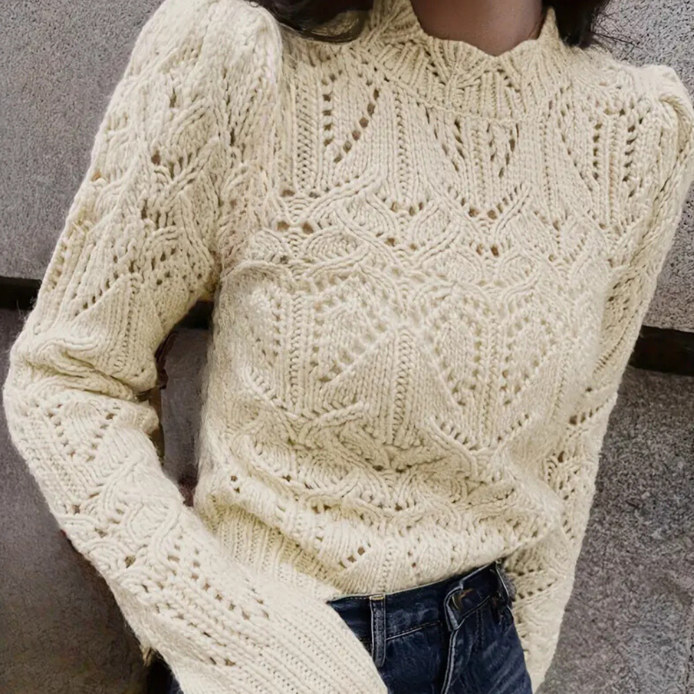 SELMA - Pull Tricoté Tendance pour Femmes