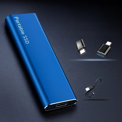 SSD portable avec transfert de données rapide en USB-C