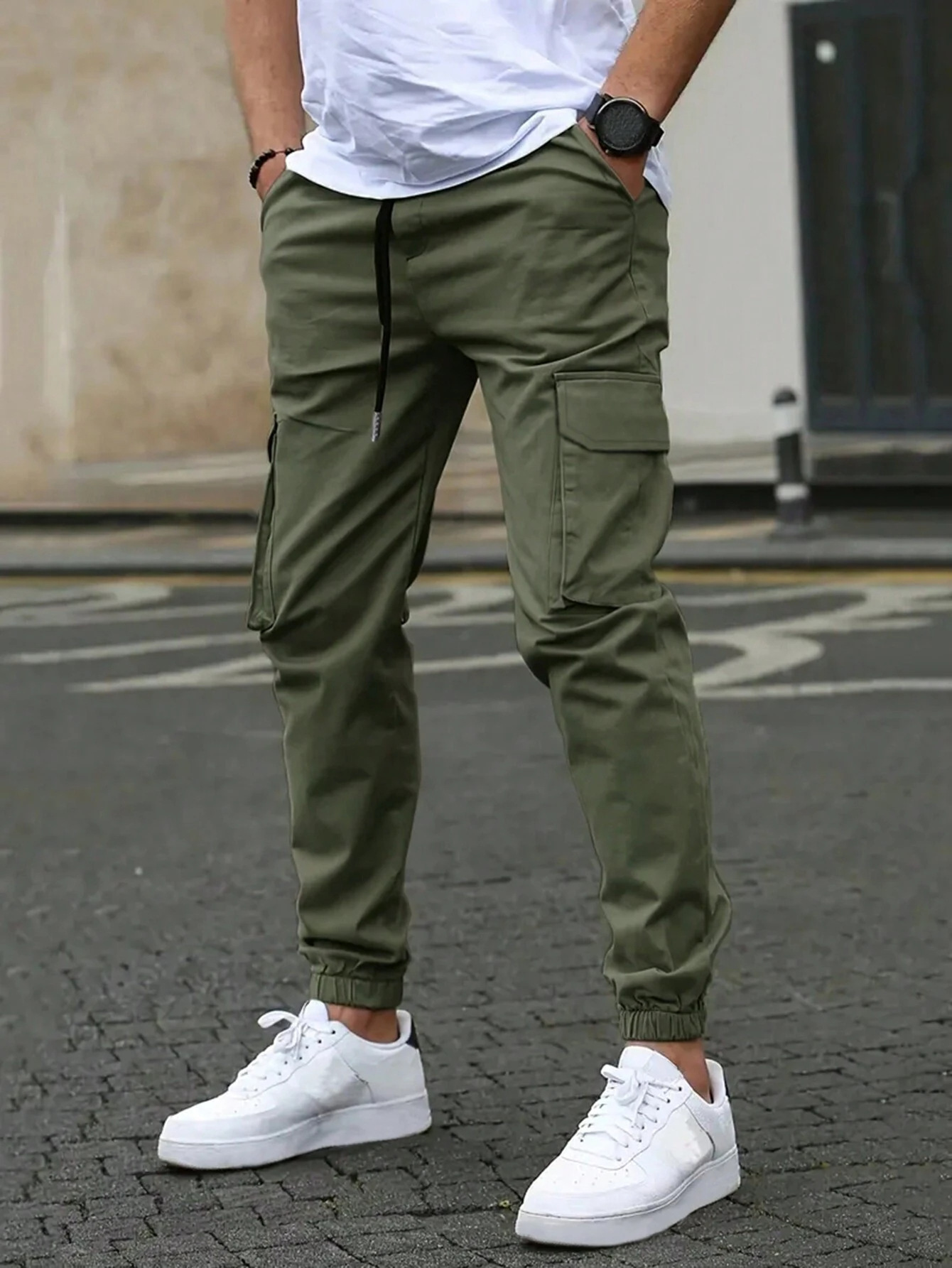 David | Jogger Cargo Détendu