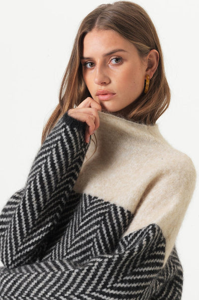 Stella™ - Pull en coton doux avec col haut