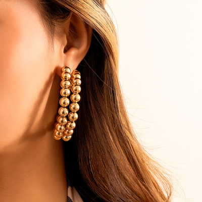 Camille - Élégante parure de colliers en pelline pour femmes