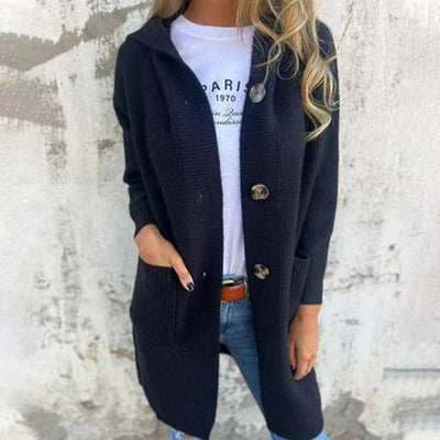 Manteau Tricoté Confortable et Élégant