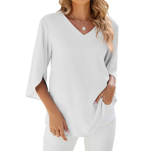 Helene™ | Blouse à col V