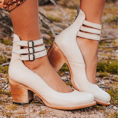 Mira™ | Sandale Minimaliste en Cuir