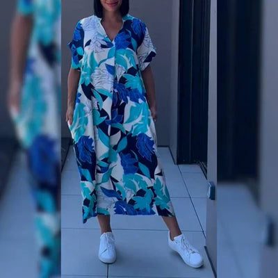 Gabriella™ | Robe Végétale Fluide
