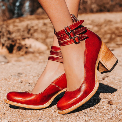 Mira™ | Sandale Minimaliste en Cuir