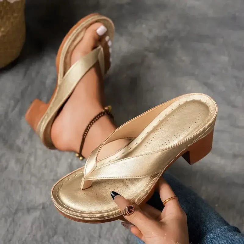 Morgane™ Chaussons Orthopédiques avec Talon