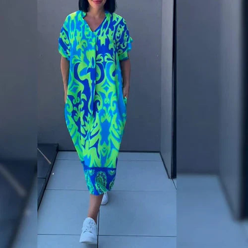 Gabriella™ | Robe Végétale Fluide