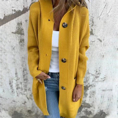 Manteau Tricoté Confortable et Élégant
