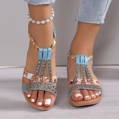 Elina™ | Sandales Boho Élégantes