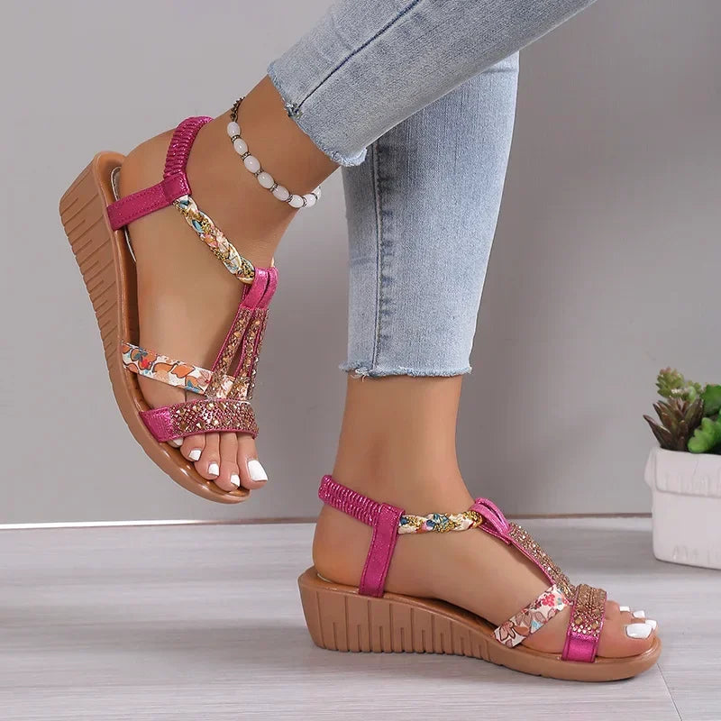 Elina™ | Sandales Boho Élégantes