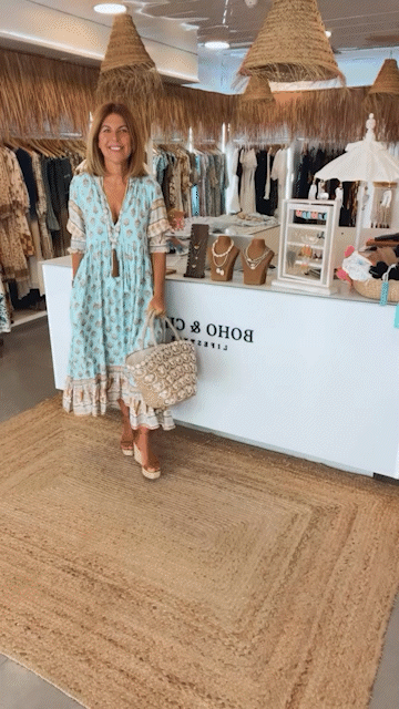 MAËLIA™ | Robe Printanière Élégante