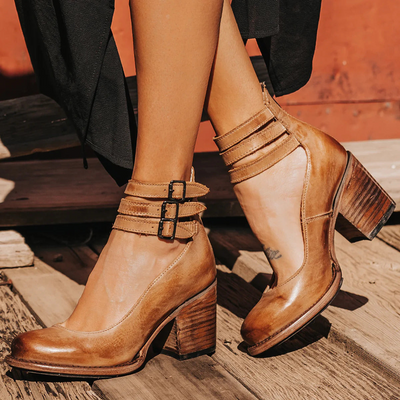 Mira™ | Sandale Minimaliste en Cuir