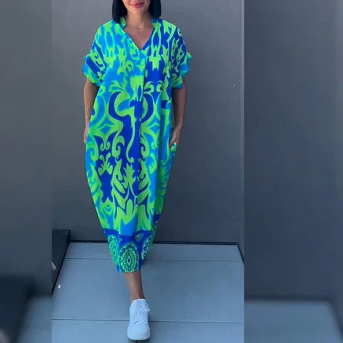 Gabriella™ | Robe Végétale Fluide