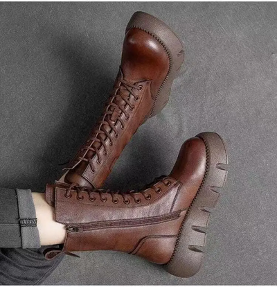 Orthopaedic Leather Boots