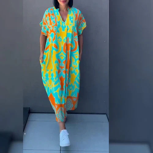 Gabriella™ | Robe Végétale Fluide