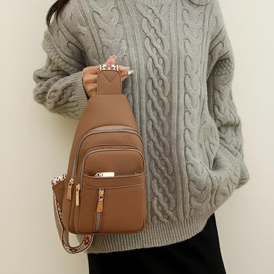 Sac Femme Sac à bandoulière Petit Pratique avec de nombreux compartiments