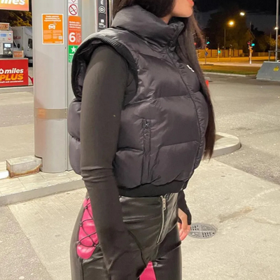 AYLEEN - Gilet Rembourré Décontracté pour Femmes