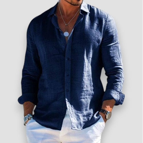 Lucien – Chemise Décontractée Légère à Boutons