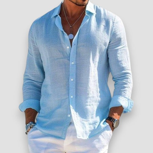 Lucien – Chemise Décontractée Légère à Boutons