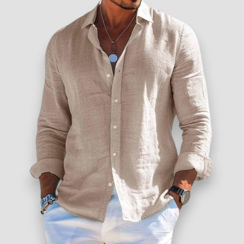 Lucien – Chemise Décontractée Légère à Boutons
