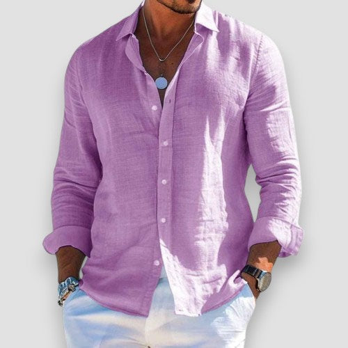 Lucien – Chemise Décontractée Légère à Boutons