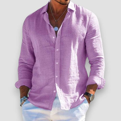Lucien – Chemise Décontractée Légère à Boutons