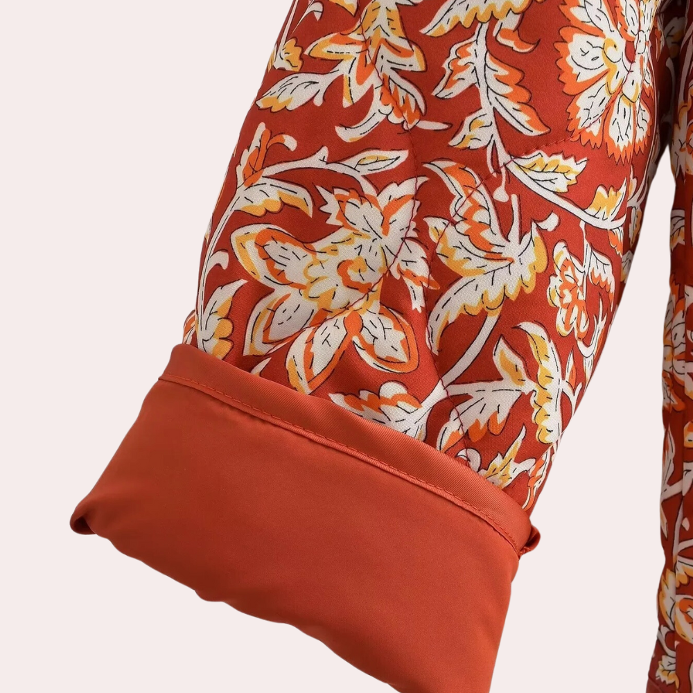 Odille - Veste Fleurs pour femme