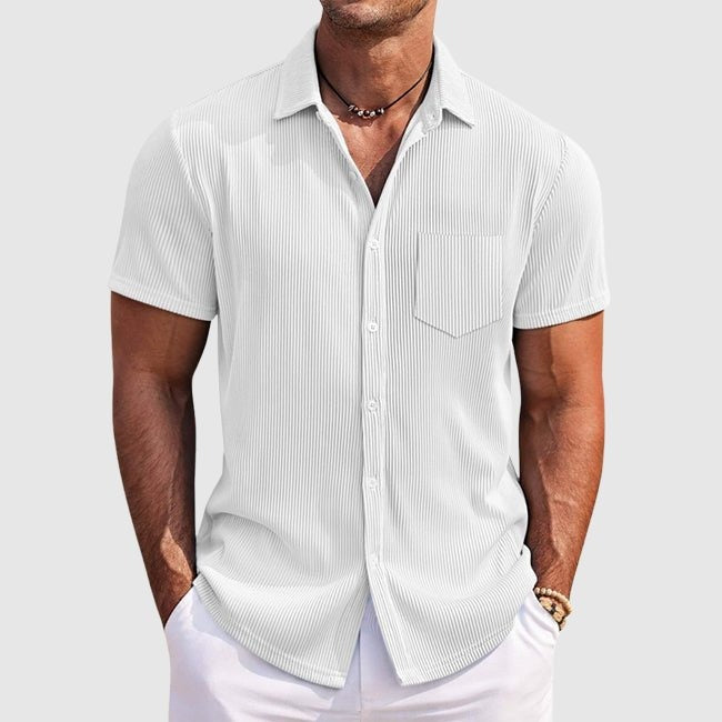 chemise d'été à rayures