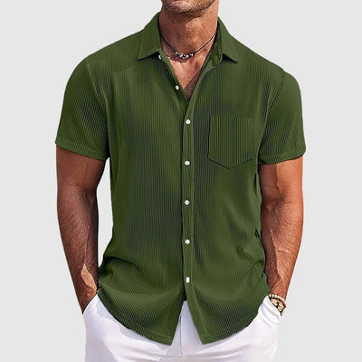 chemise d'été à rayures