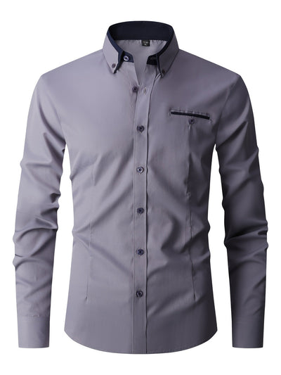 Jan - Chemise stretch pour hommes