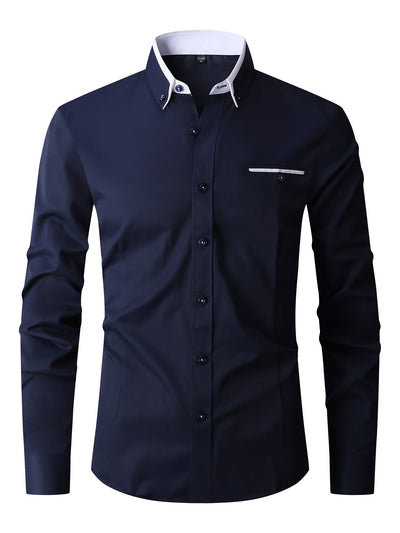 Jan - Chemise stretch pour hommes