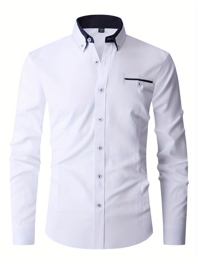 Jan - Chemise stretch pour hommes