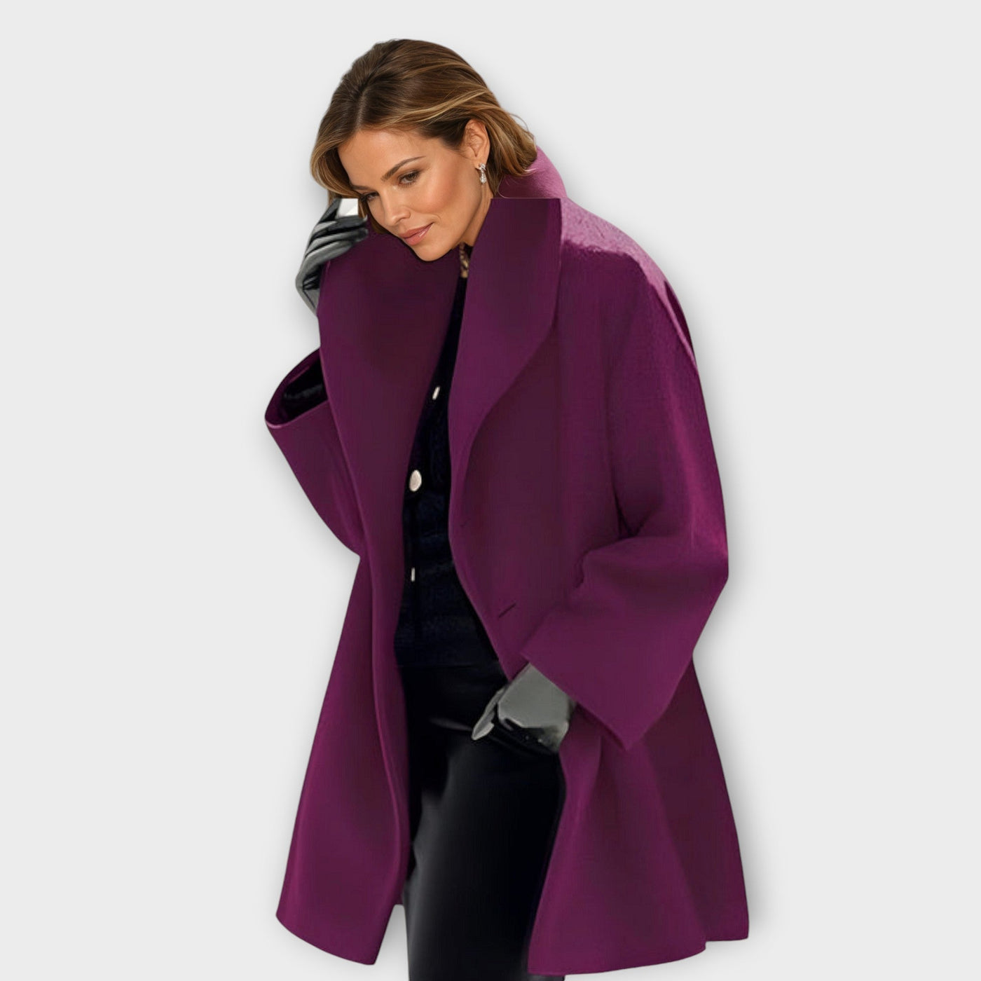 Emma | Veste Coupe-Vent en Laine Premium