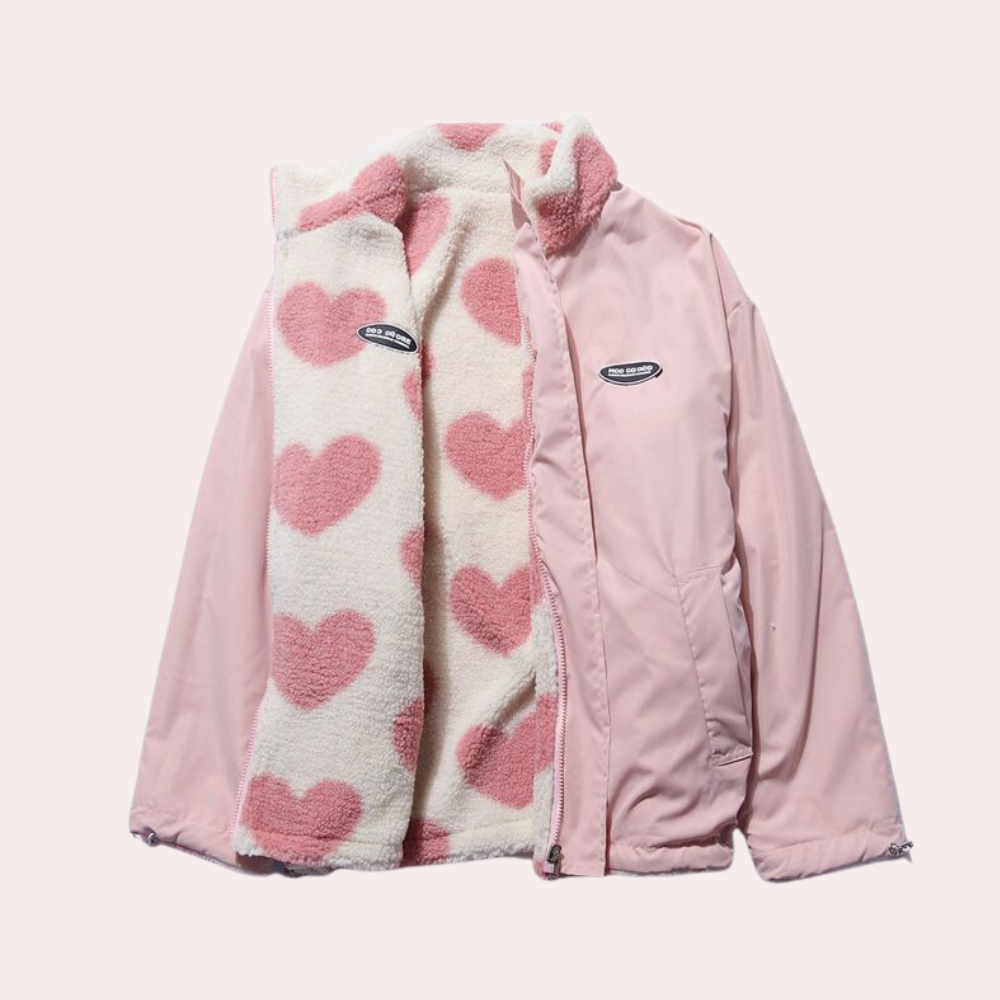 EDEN - Veste Réversible en Hiver Chaud pour Femmes
