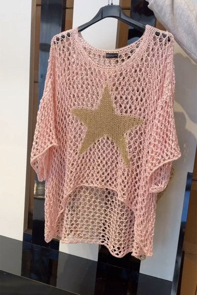 Larissa | Pull en tricot élégant avec étoile