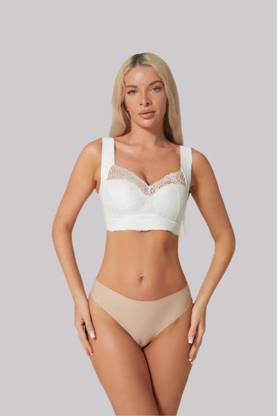Soutien-gorge push-up femme – Dentelle élégante – Bretelles larges – Maintien confort