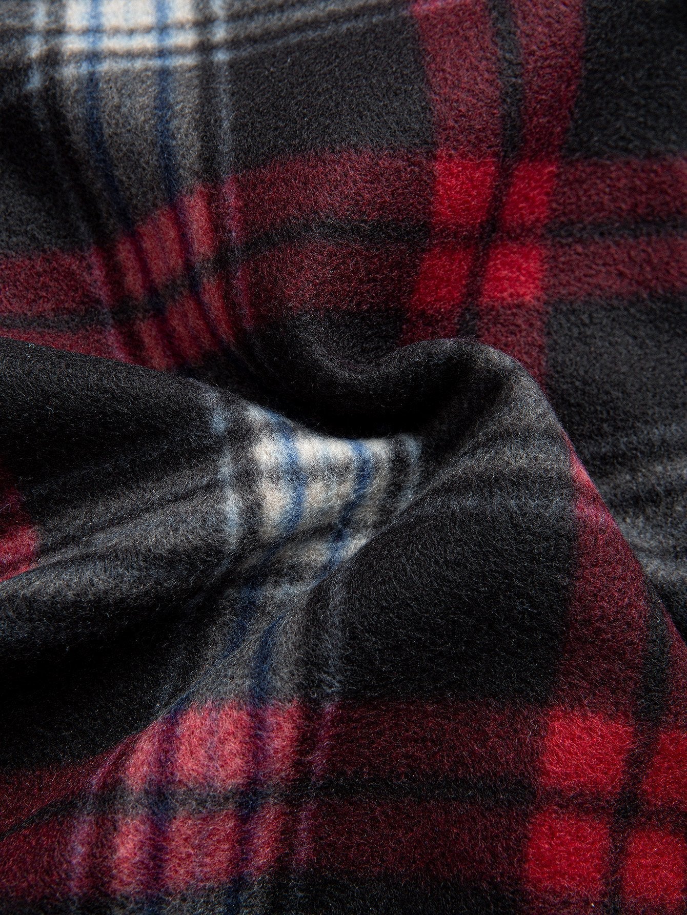 Sweat à capuche en flanelle doublé polaire Teddy